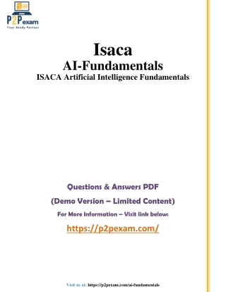AI Fundamentals PDF: Exam Answers Questions Guide