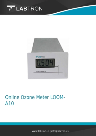 Online-Ozone-Meter-LOOM-A10