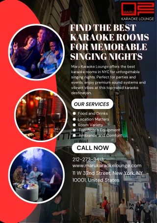 Find the Best Karaoke Rooms for Memorable Singing Nights