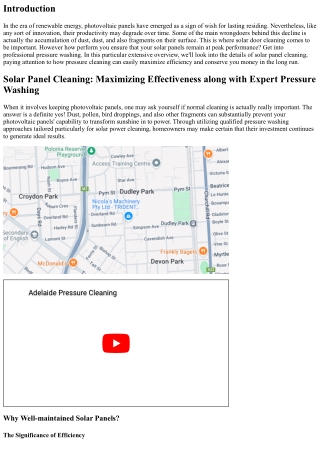 Solar Panel Cleaning: Optimizing Effectiveness along with Professional Pressure