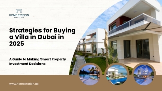 Strategies for Buying a Villa in Dubai in 2025