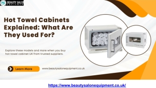 Hot Towel Cabinets Explained_ What Are They Used For_.pptx