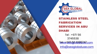Stainless Steel Fabrication Services in Abu Dhabi