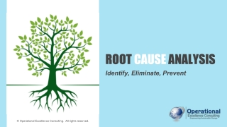 Root Cause Analysis (RCA)