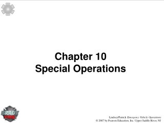 Chapter 10 Special Operations