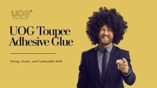 UOG Toupee Adhesive Glue | Strong Hold & Waterproof Formula