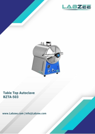 Table-Top-Autoclave-BZTA-503