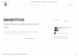 Best Local SEO Services in India-PixelCrayons