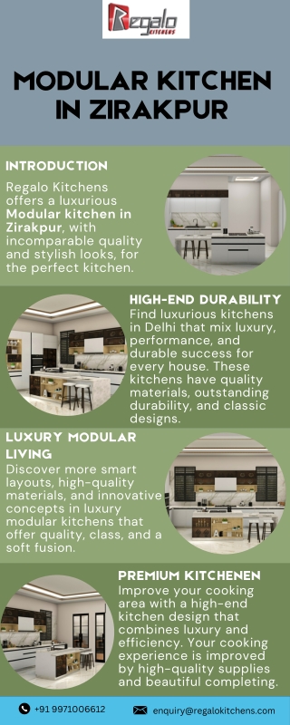 Modular Kitchen Design in Zirakpur