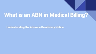 What is an ABN in Medical Billing_