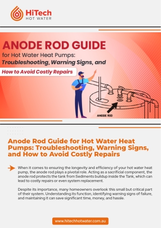 Anode Rod Guide for Hot Water Heat Pumps