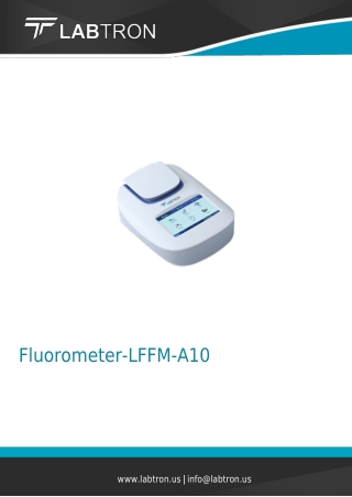 Fluorometer-LFFM-A10