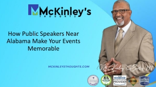 How Public Speakers Near Alabama Make Your Events Memorable