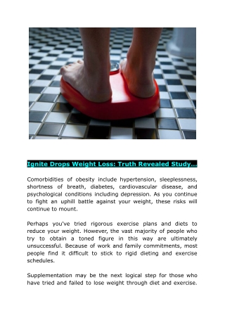 “Drip Method” Is Being Used To Support Healthy Weight Loss
