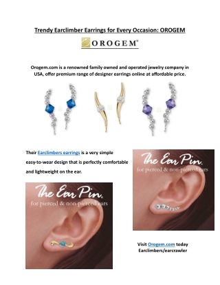 Trending Earclimbers Earrings by Orogem