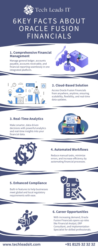 6 key fact about oracle fusion financials