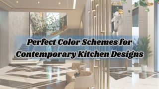 Perfect Color Schemes for Contemporary Kitchen Designs