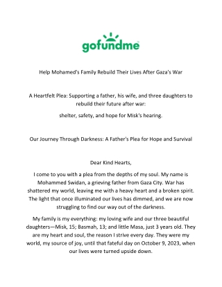 Help Mohamed