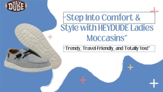 Moccasins for Women – Style Meets Everyday Comfort