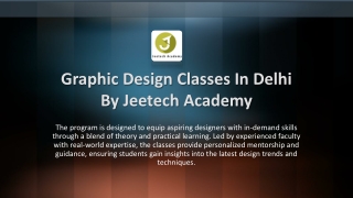 Graphic Design Classes In Delhi
