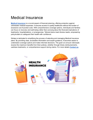 Medical Insurance