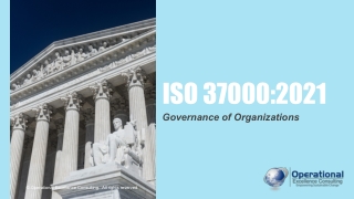 ISO 37000:2021 (Governance of Organizations) Awareness Training