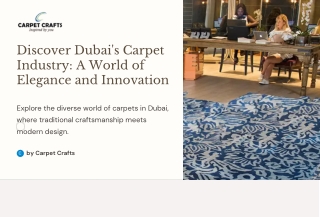 Top Carpet Companies in Dubai for custom designed carpets new