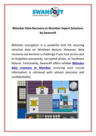 Bitlocker Data Recovery in Mumbai Expert Solutions by Swansoft