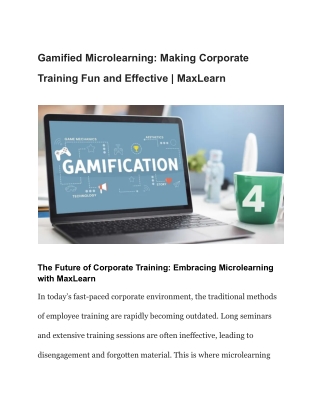 Gamified Microlearning_ Making Corporate Training Fun and Effective _ MaxLearn