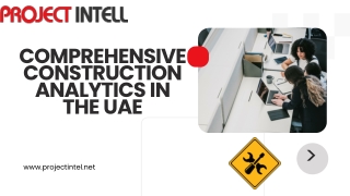 Comprehensive Construction Analytics in the UAE| Smart Tool for Data Collection