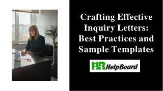 inquiry letter sample