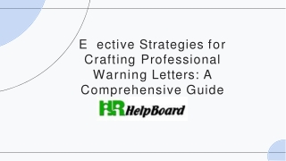 warning letter format