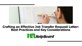 job transfer request letter