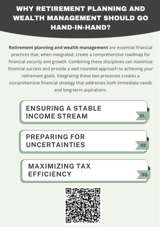 Why Retirement Planning And Wealth Management Should Go Hand-In-Hand?