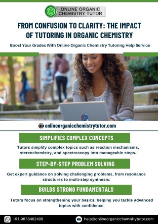 From Confusion to Clarity The Impact of Tutoring in Organic Chemistry