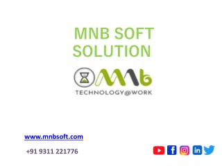 Software Development Company | MNB SOFT SOLUTION