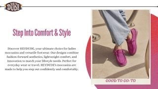 Buy Trendy Ladies Moccasins at HEYDUDE