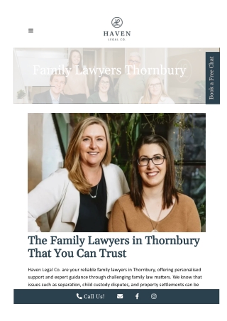 family Lawyers Thornbury