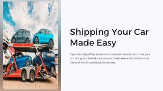 Shipping Car Company