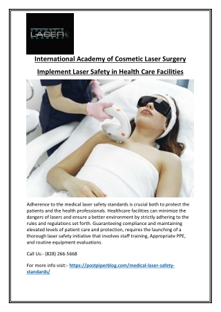 Esthetician Laser Training Advance Your Skincare Career