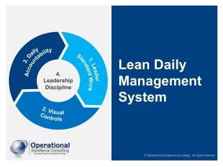 Lean Daily Management System (LDMS)