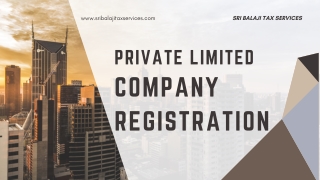 Privtae Limited Company Registration