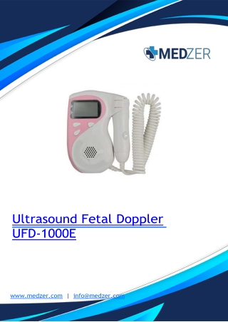 Ultrasound Fetal Doppler UFD-1000E