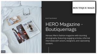 HERO Magazine - Boutiquemags.