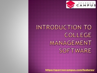Discover Sparrow Campus - An Introduction to College Management Tools