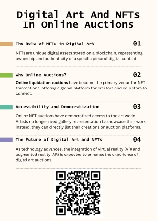 Digital Art And NFTs In Online Auctions