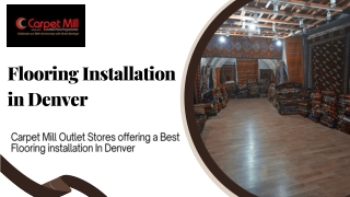 Flooring Installation in Denver