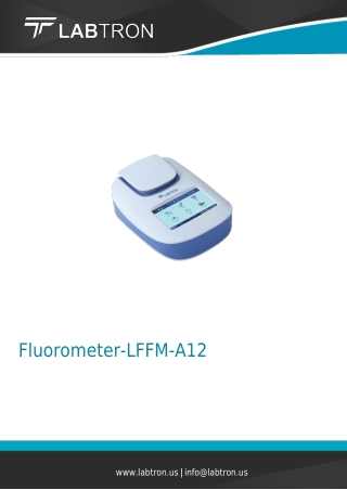 Fluorometer-LFFM-A12