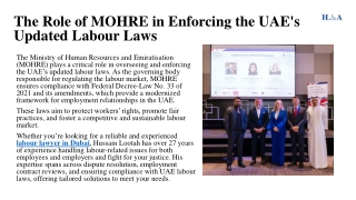 The Role of MOHRE in Enforcing the UAE's Updated Labour Laws