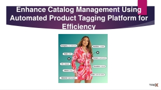 Enhance Catalog Management Using Automated Product Tagging Platform